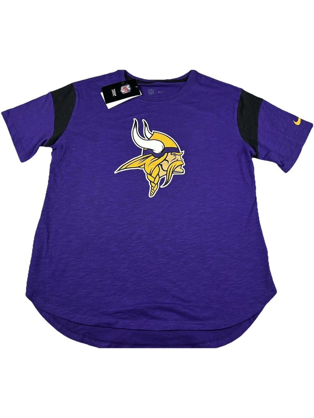 Minnesota Vikings Women's Nike T Shirt Size Medium Purple Short Sleeve New